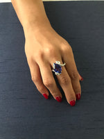 Load image into Gallery viewer, Fancy Tanzanite Ring
