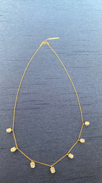 Load image into Gallery viewer, Ary Pret Threader Collection Oval Diamond Necklace
