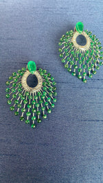 Load image into Gallery viewer, The Peacock Earring
