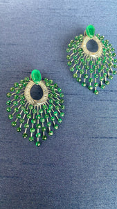 The Peacock Earring