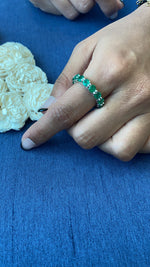 Load image into Gallery viewer, .20 Emerald Round Diamond Ring
