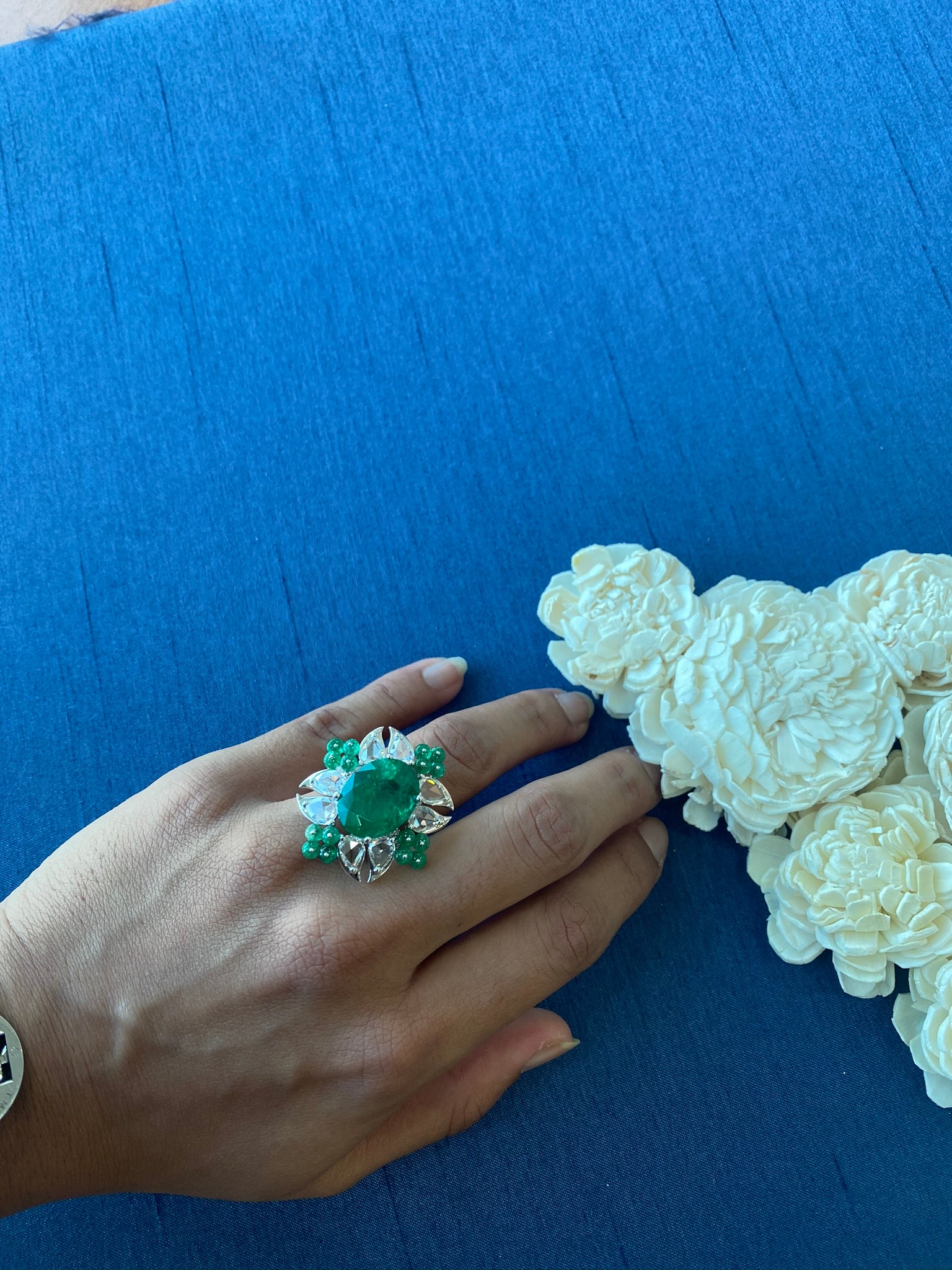 12ct Statment Emerald Ring