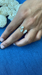 Kite & Pear Diamond Ring