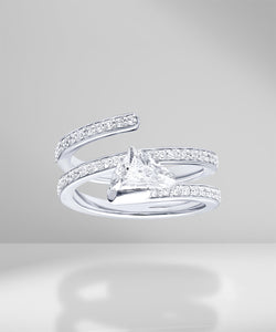 Special Horse Shape Diamond Ring