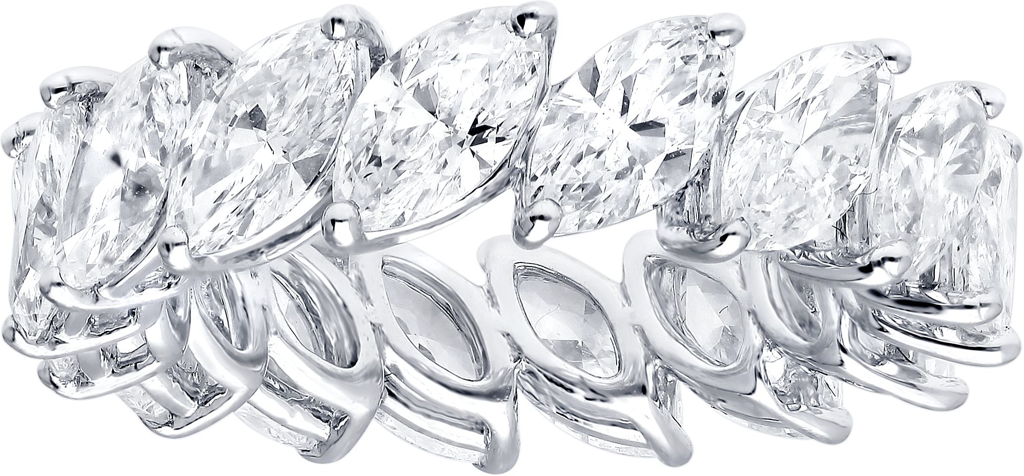 0.30ct Marquise Diamond Eternity Ring