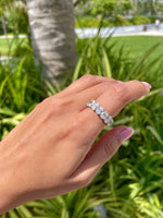 Load image into Gallery viewer, 0.30ct Oval Diamond Eternity Ring
