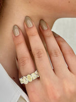 Load image into Gallery viewer, 1 Carat Yellow Diamond Mixed Shaped Eternity Band
